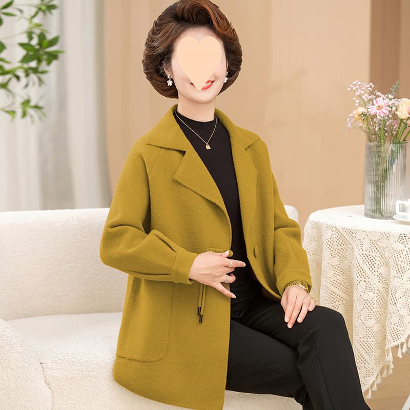 60代ファッション 大人の上質ウールコート