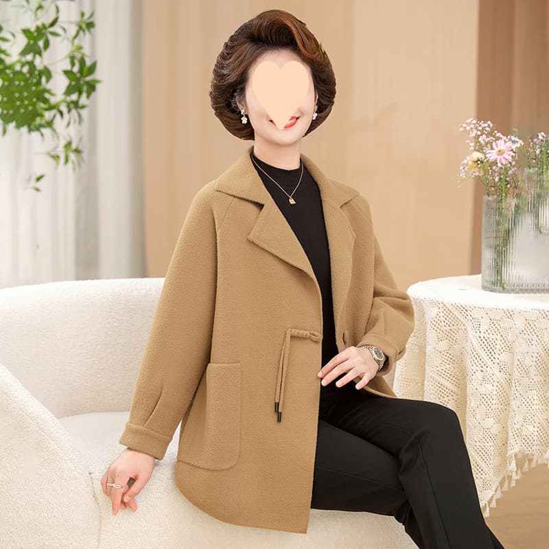 60代ファッション 大人の上質ウールコート