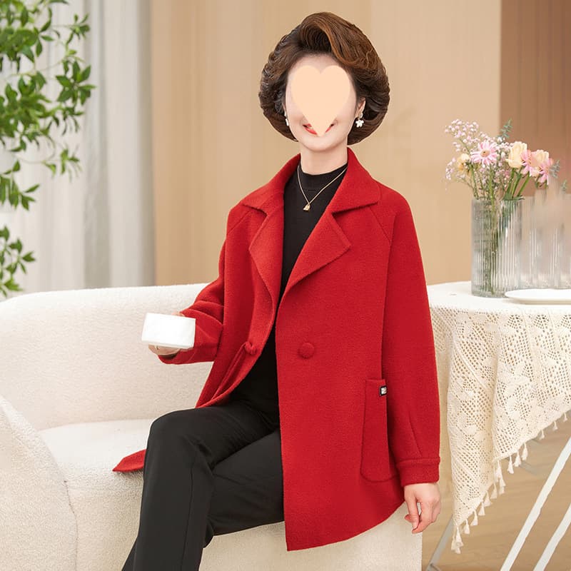 60代ファッション 大人の上質ウールコート